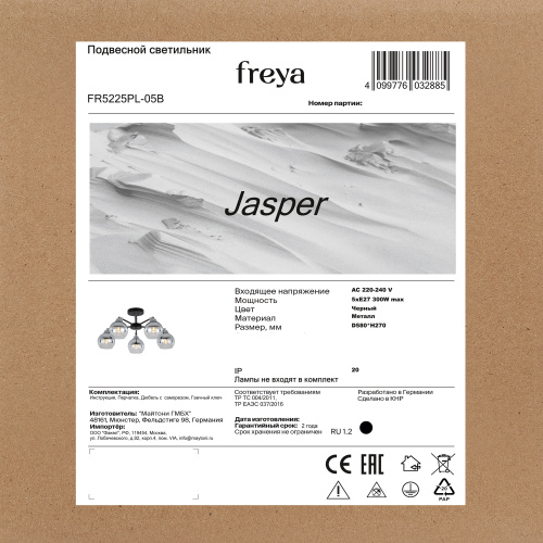 Люстра Freya FR5225PL-05B фото 3